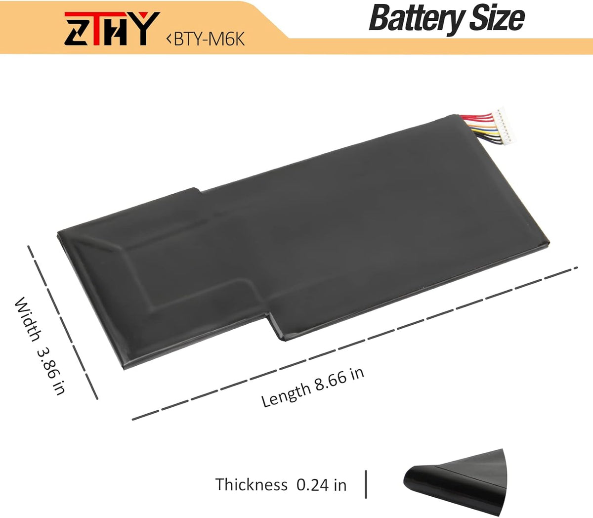 Laptop Battery 11.4V 52.4Wh 4500mAh 3Cell Pack of 2 S670