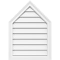 Peaked Top Surface Mount PVC Gable Vent I962
