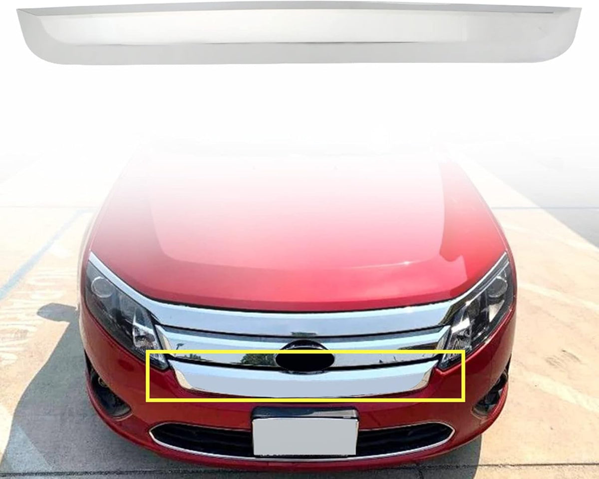 Chrome Front Lower Grille Molding Trim Grill Replacement Pack of 2 U979780