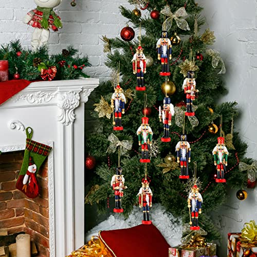 Christmas Nutcracker Ornament 12 Pcs K35920