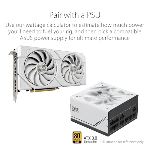 GeForce RTX 4070 12GB GDDR6X White Graphics Card W235310