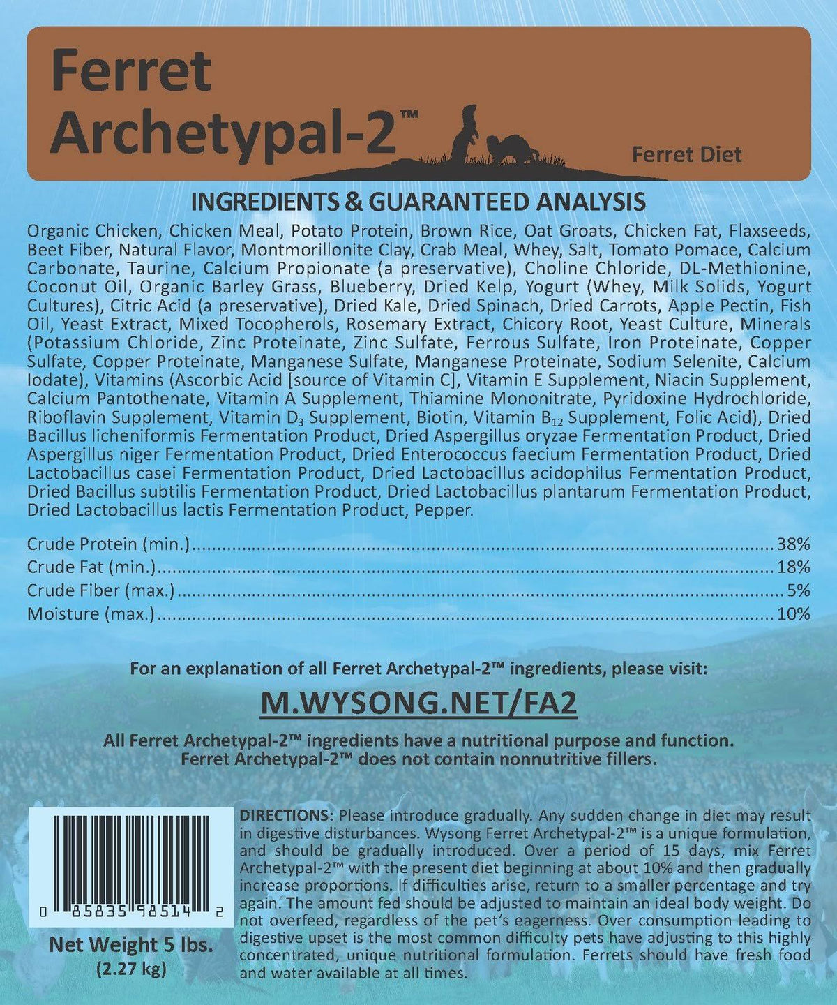Dry Ferret Food D78229