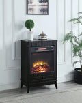 Black Electric Fireplace L337362
