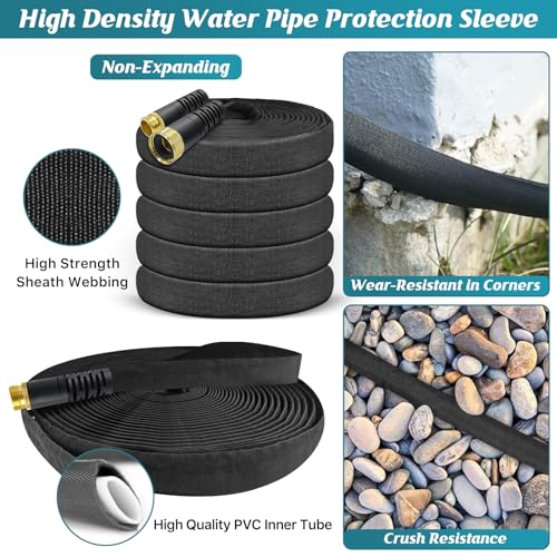 75ft Non-Expanding Garden Hose with 3/4" Fittings U43754