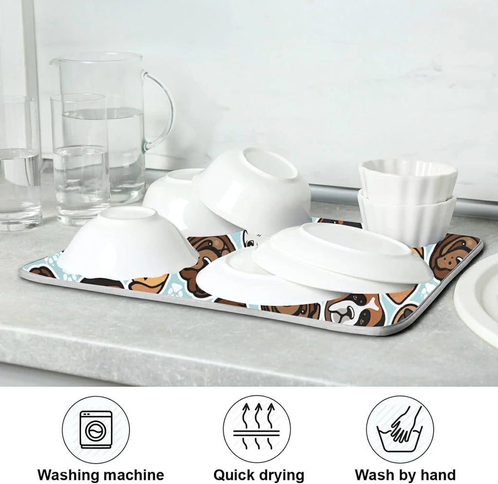 Microfiber Absorbent Drying Mat 16" × 18" M4467