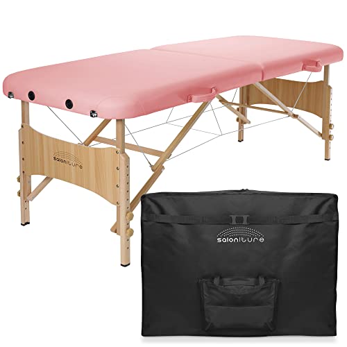 Black Portable Folding Massage Table V782427