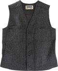 Charcoal Men&s Button Vest S998