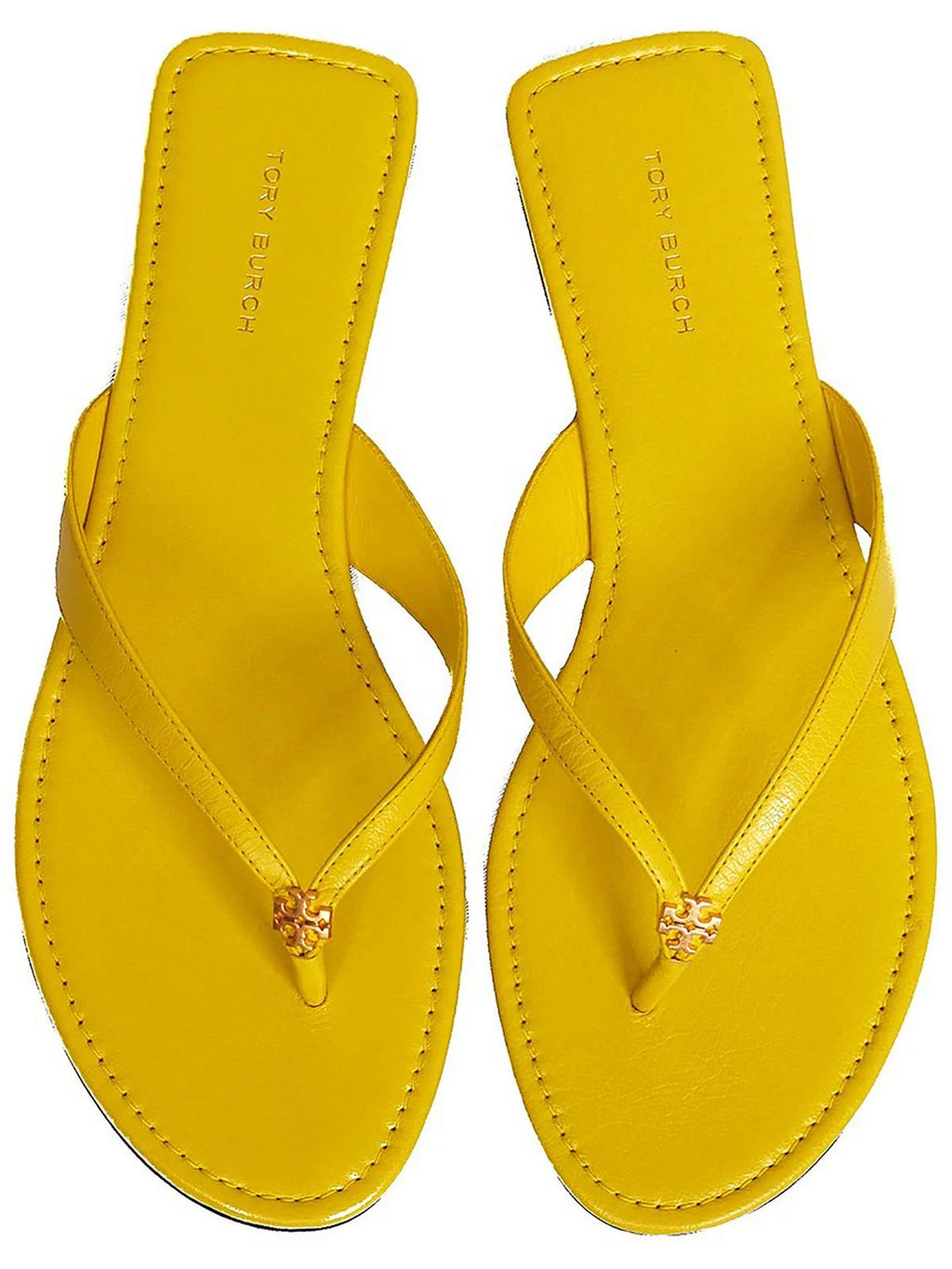 Womens Leather Flat Thong Sandals N55231