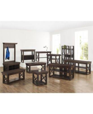 Espresso Wood Veneer Bookcase K7663