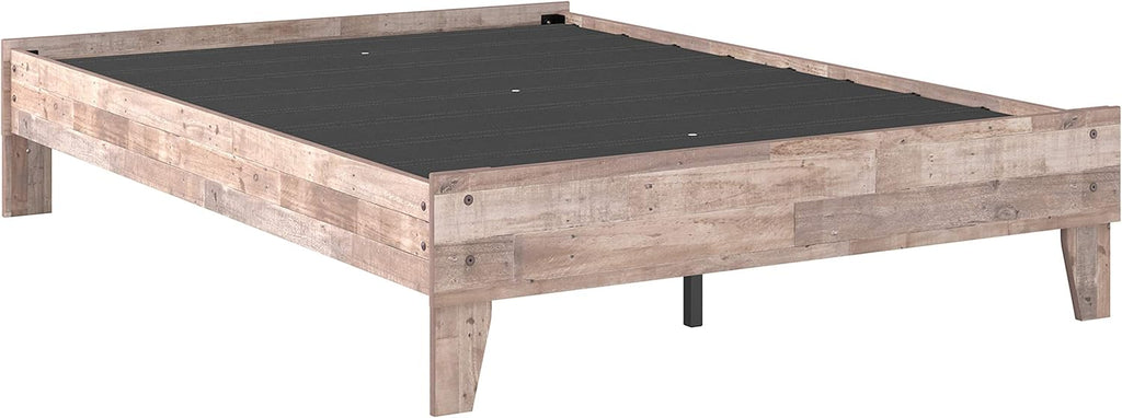 Full Mid-Century Modern Platform Bed B149026