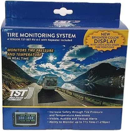 Tire Pressure Monitor with 12 Cap Sensors and Color Display H6063