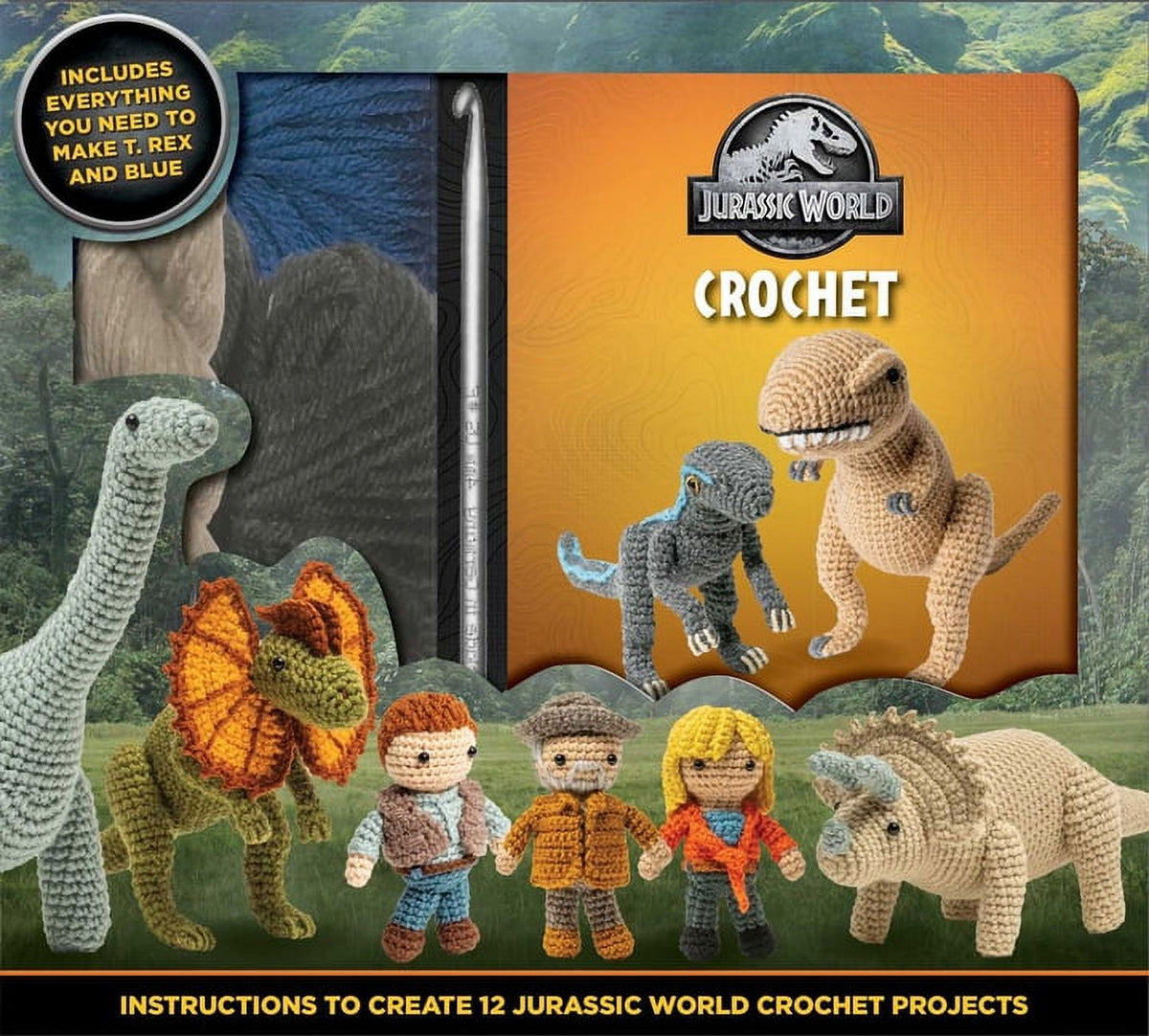 Jurassic World Crochet Kit U58514