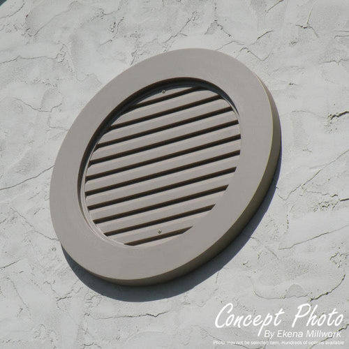 16x22W x 14x22H Vertical Urethane Gable Vent Louver C452