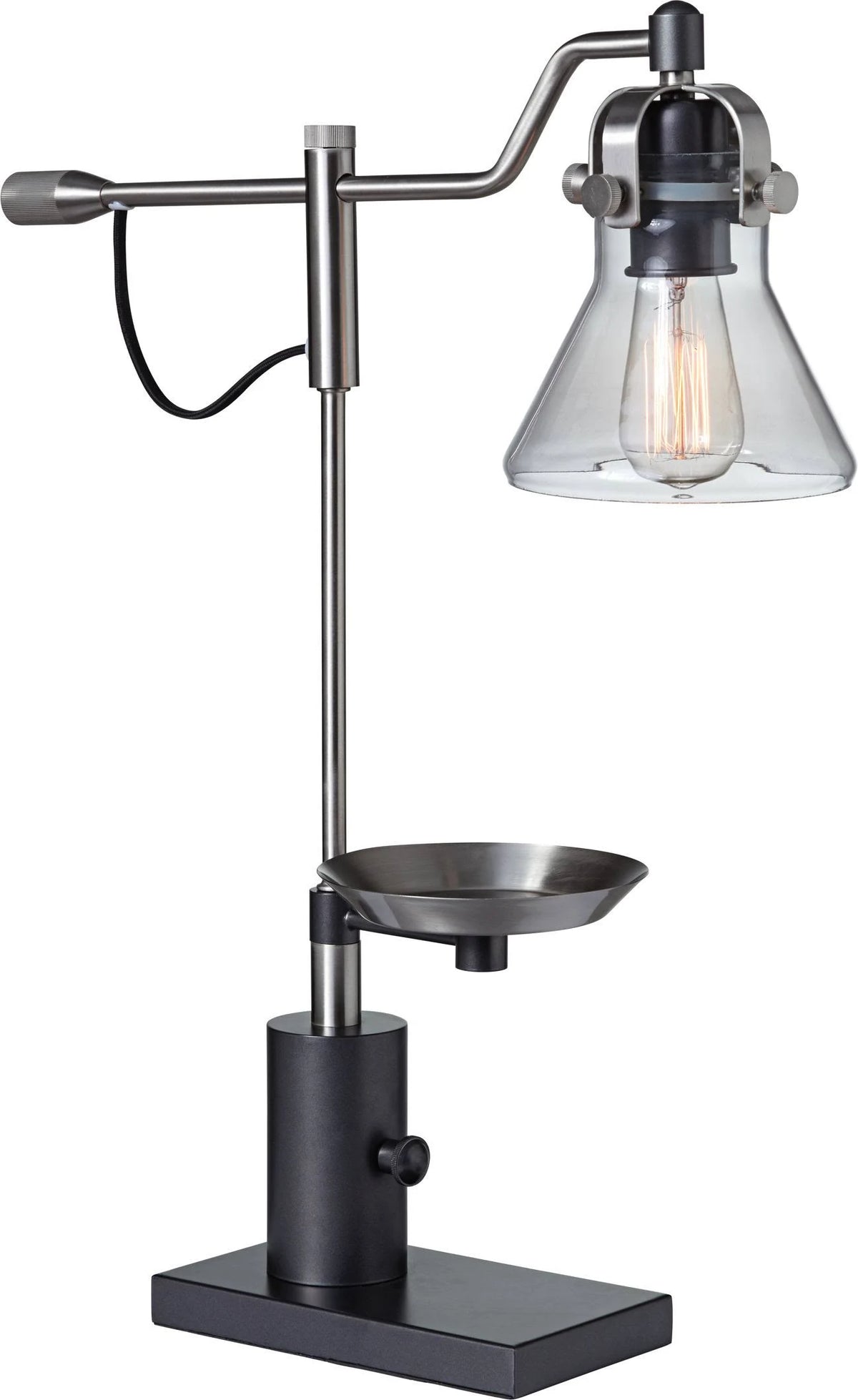 Table Lamp Brushed Nickel P329