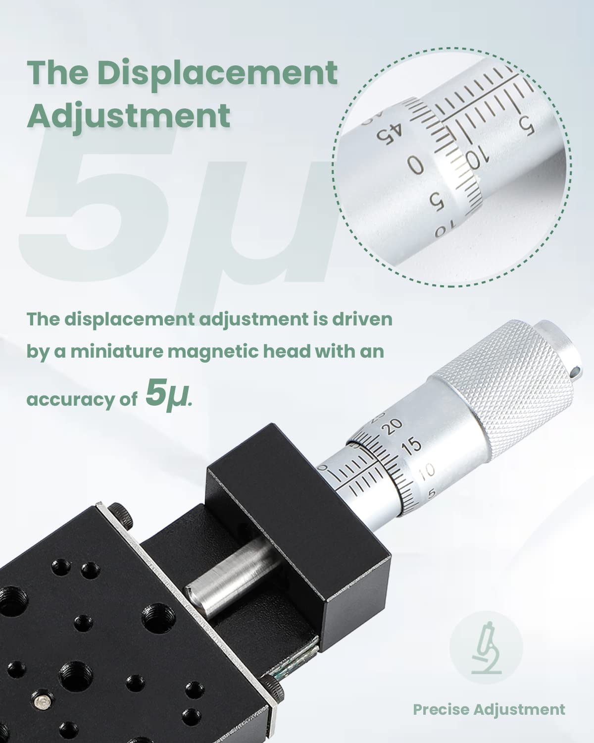 13mm Travel Precision Displacement Optical Sliding Table E516