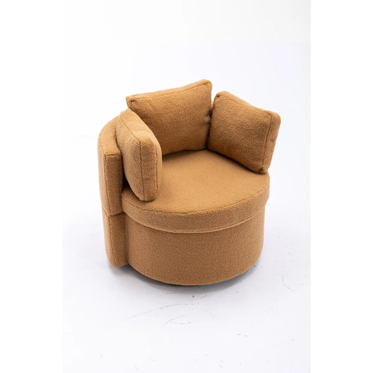 Brown Swivel Storage Chair L46712