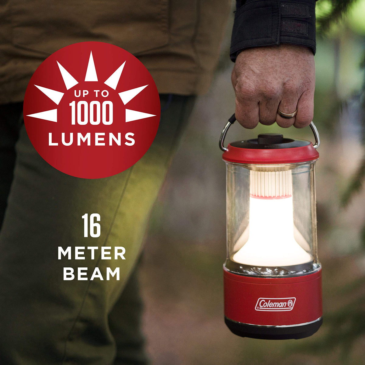 Coleman LED Lantern with BatteryGuard Technology F257