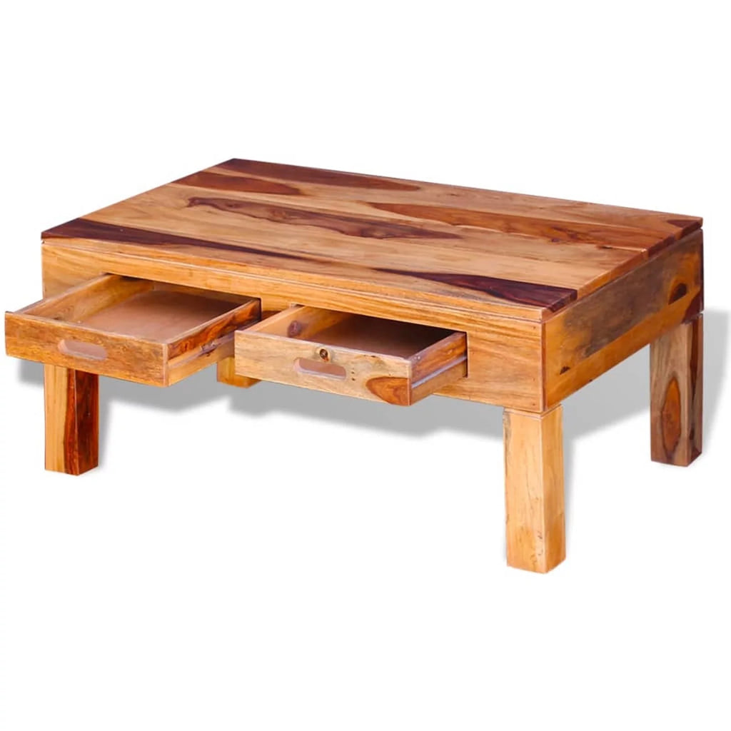 Solid Sheesham Wood Coffee Table L14137