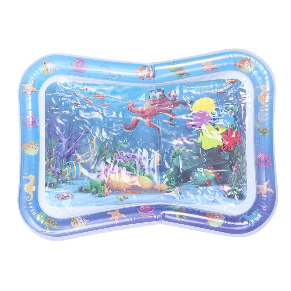 Inflatable Crawling Cushion Water Play Mat (Blue) Y630