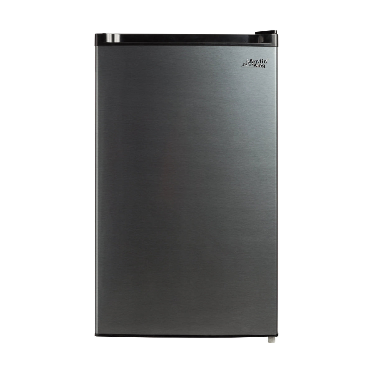 4.4 Cu ft Black Stainless Steel Look Mini Fridge R2183