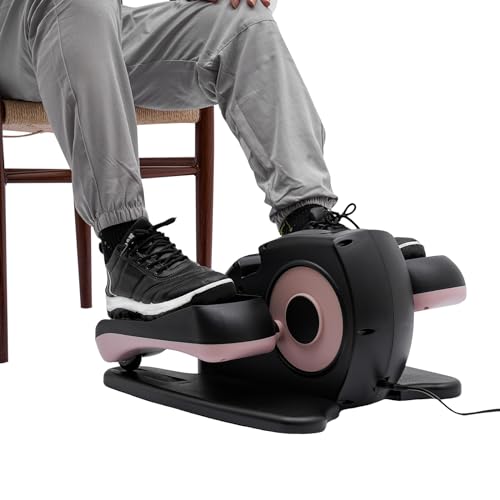 Under Desk Elliptical Machine with Remote & LCD Monitor M2628