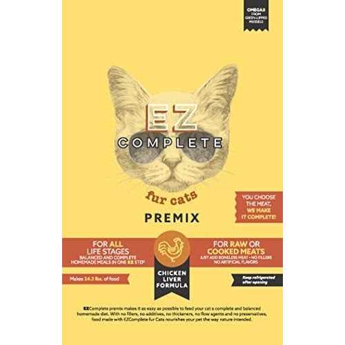 All Natural Homemade Cat Food Premix O4986