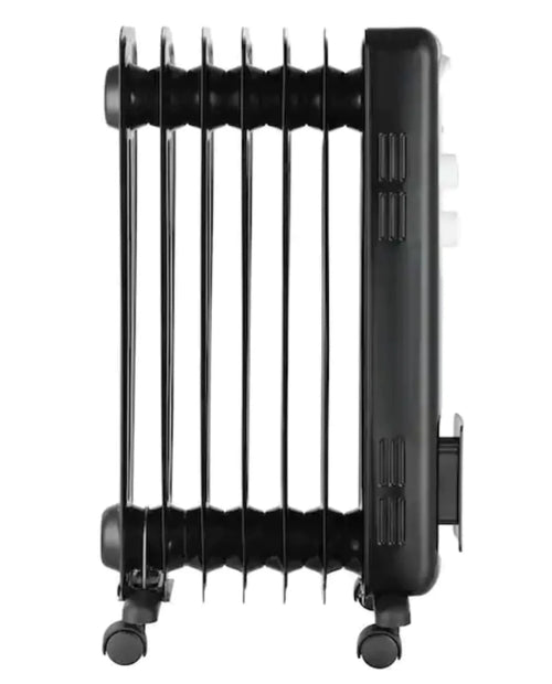 1,500-Watt Oil-Filled Radiant Electric Space Heater with Thermostat D218965