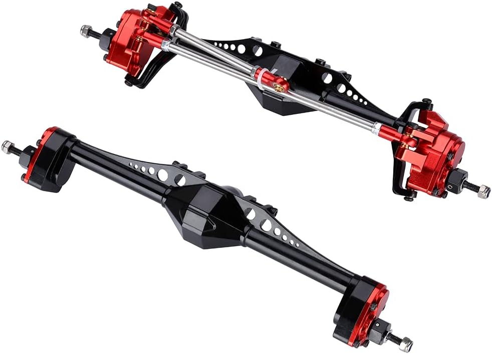 Front and Rear Portal Axle Assembly for 1/10 RC Crawler Car C5330
