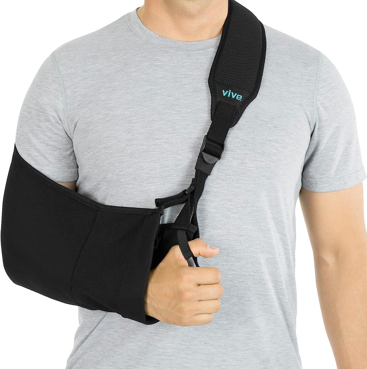 Adjustable Padded Arm Sling (Black) A8074