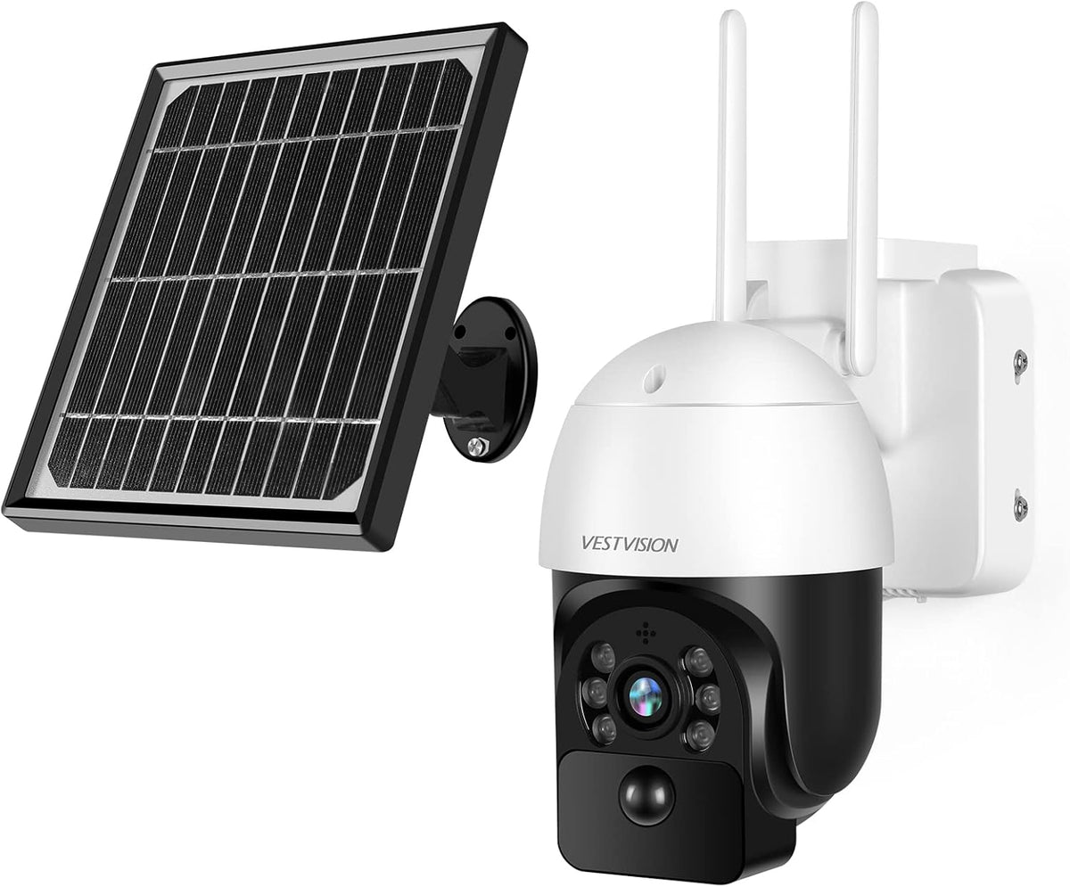 Solar Powered Wireless Outdoor Security Camera Z82799