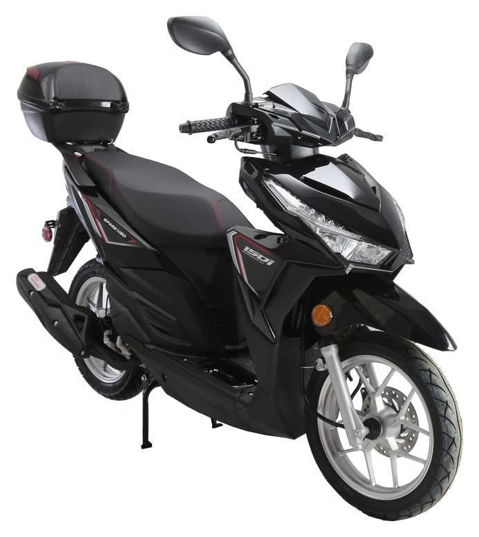 Black 150cc Scooter M6847