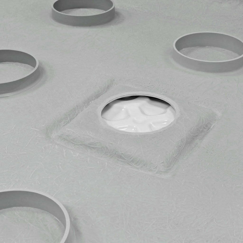 60 x 32 Single Threshold Shower Pan Base B389