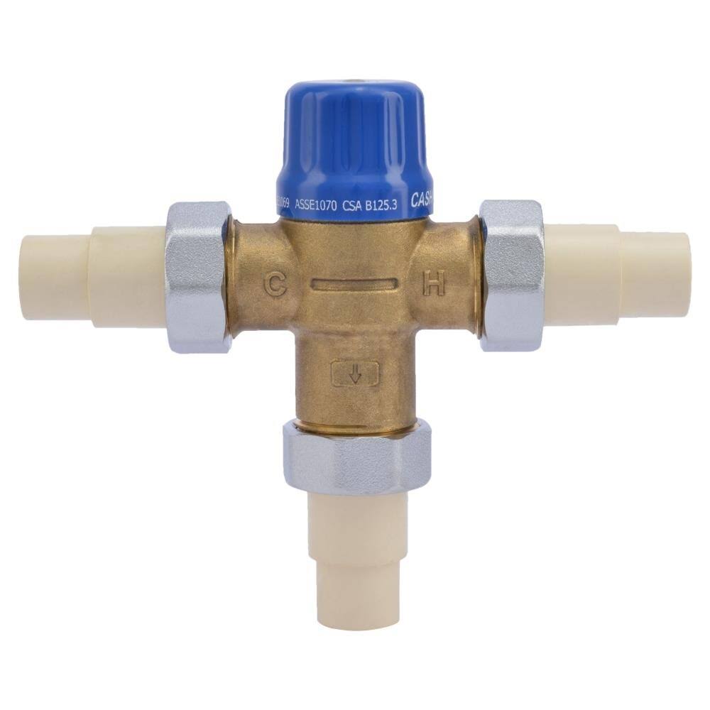 1/2-Inch CPVC Thermostatic Mixing Valve X86248