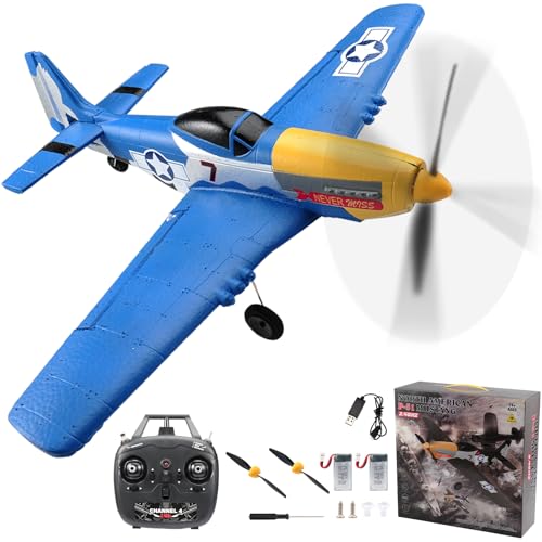 4 Channel RC Plane P-51D Mustang Fighter H870