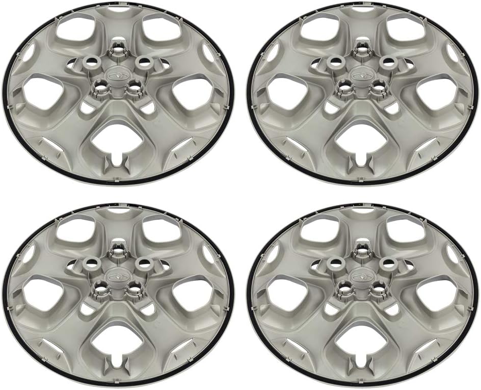 4pcs Hub Wheel Center Caps 5-Lug 5-Spoke Bolt On D6138