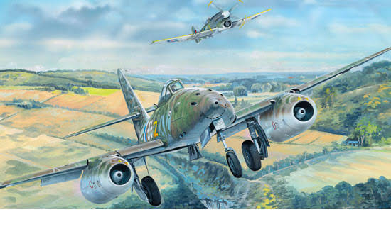 1/18 Scale Me262 A-1a Fighter Plane W822601