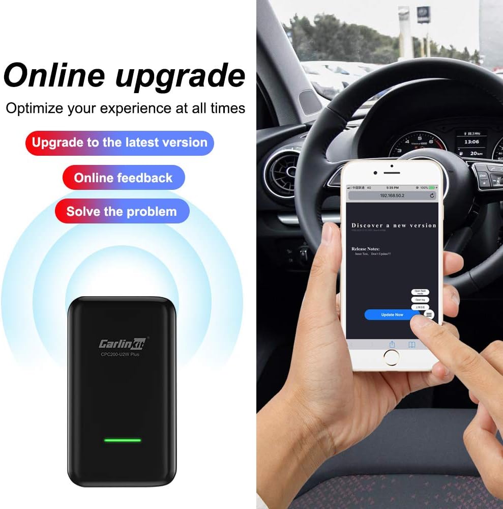 Wireless CarPlay Adapter Plug and Play T15775