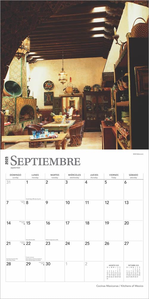 12 x 24 Inch Monthly Square Wall Calendar T573
