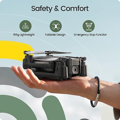 Foldable FPV Drone with 1080P WiFi Camera and Carrying Case V523