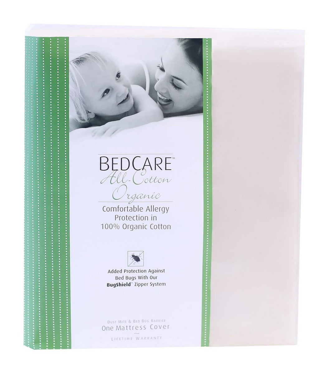 California King Organic Cotton Mattress Cover Q331