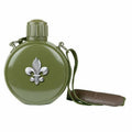 Pewter Accent Stainless Steel Canteen C965