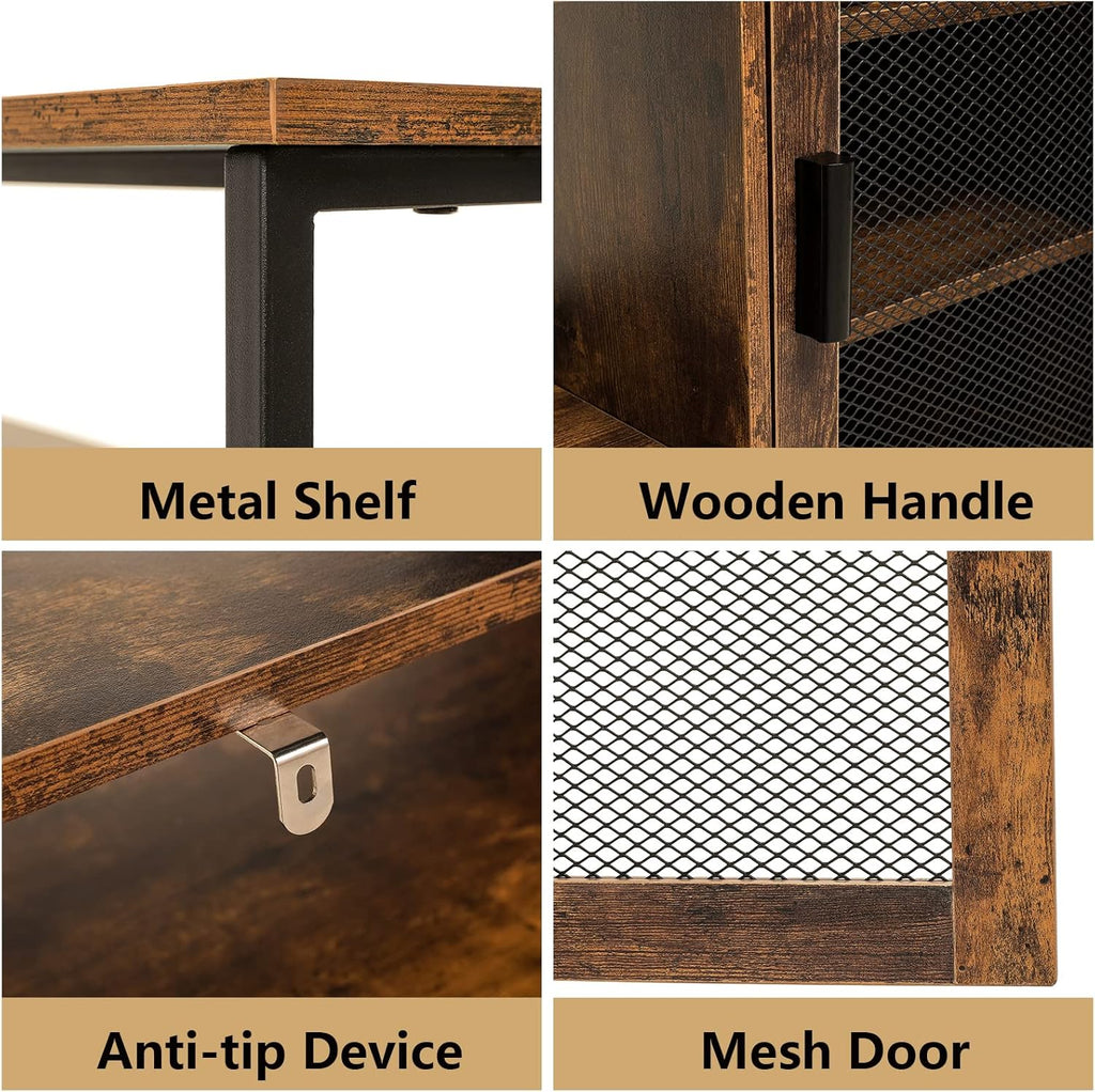 Storage Cabinet with Shelves and Door X4595