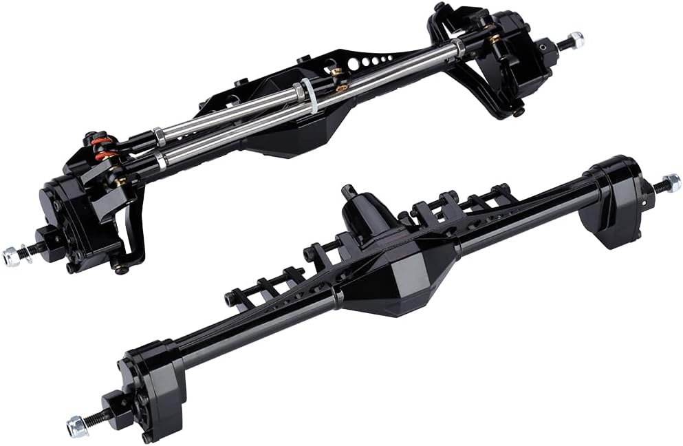 Front and Rear Portal Axle Assembly for 1/10 RC Crawler Car C5330