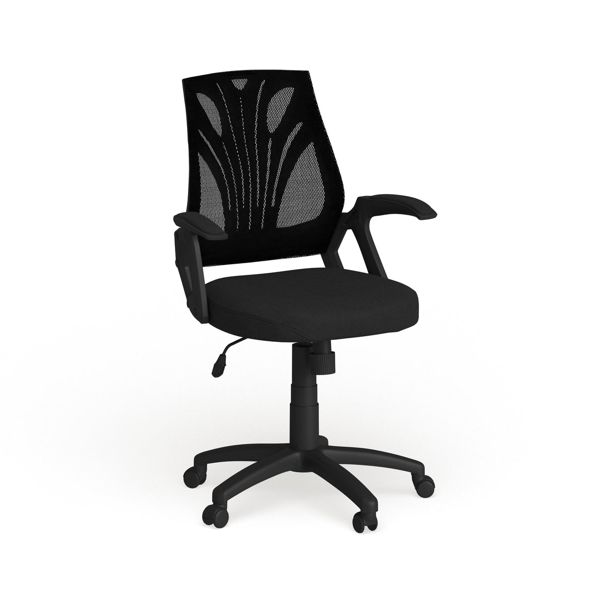 Black Mesh Chair with Mesh Seat E785585