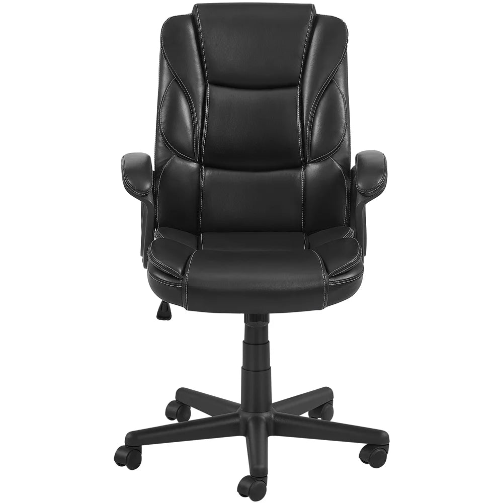 Black Adjustable High Back PU Leather Executive Chair D5142
