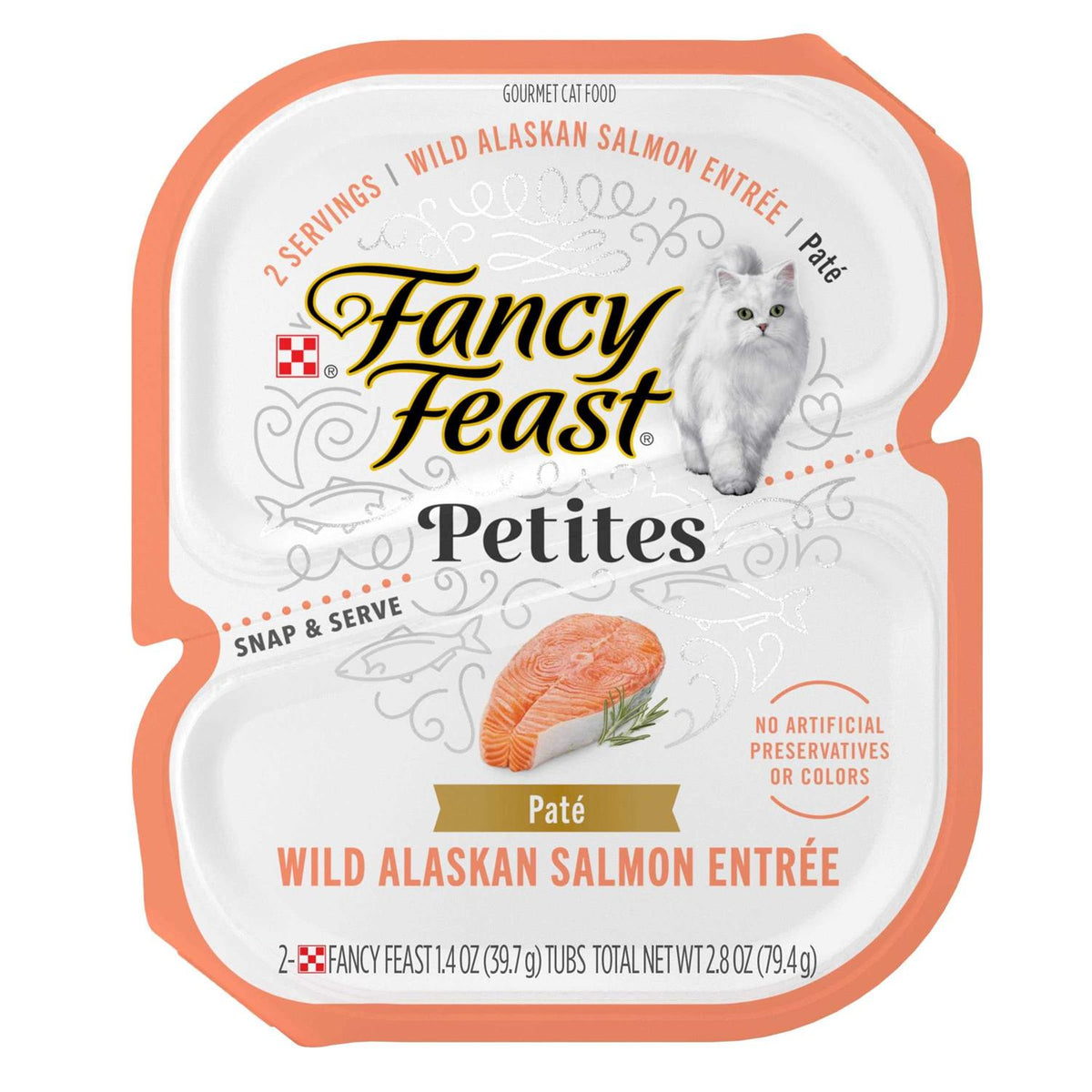 Wild Alaskan Salmon Pate Wet Cat Food D759