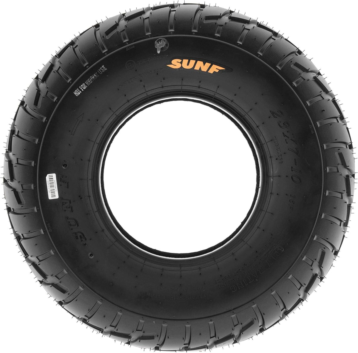 Set of 4 ATV UTV Flat Track Tires 19x6-10 Front & 20x10-9 Rear, 6 PR, Tubeless O33026