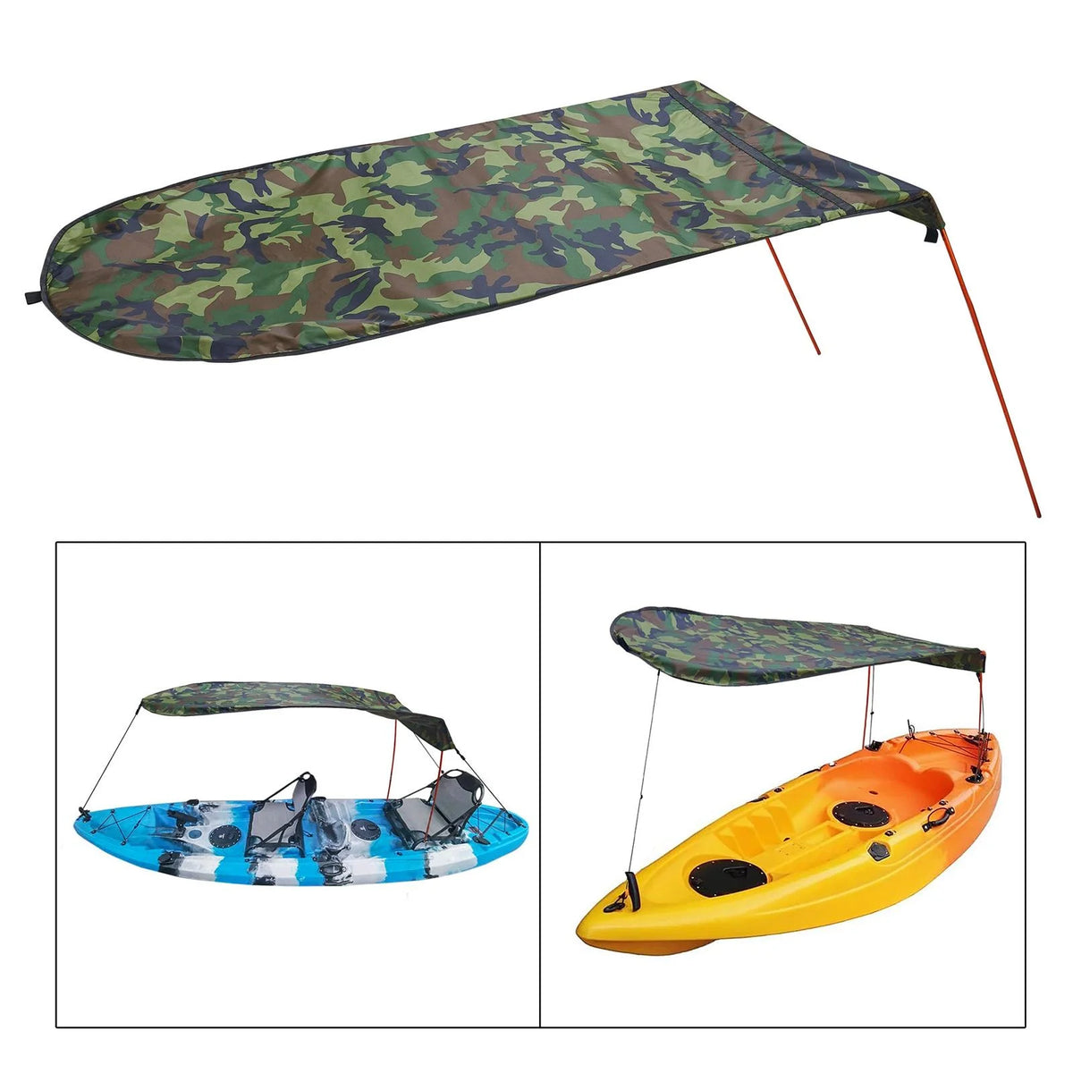 Rainproof Kayak Boat Awning Cover 900x1240mm I77528