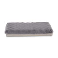 Dark Grey Foam Dog Crate Mat and Pet Bed X4889