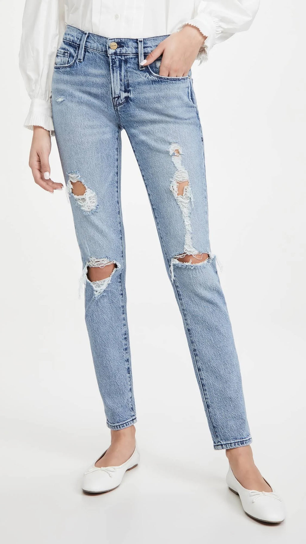 Size 27 Rips Jeans M7343